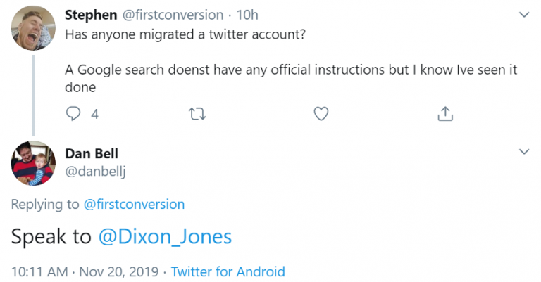 How to Migrate your Twitter Handle